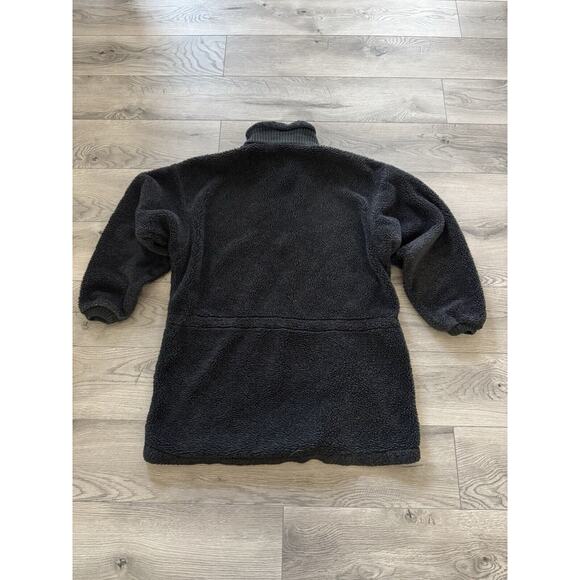 VINTAGE 80s Columbia Deep Fleece Jacket USA MADE Coat‎ Gray Womens Medium - Picture 10 of 10